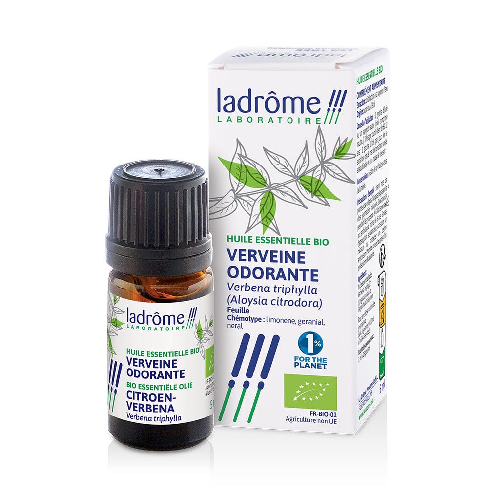 Ladrôme Olio essenziale di Verbena dolce in foglie 5ml