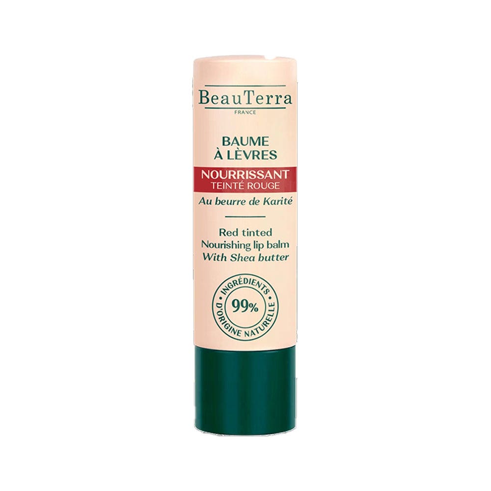 Beauterra Balsamo Labbra Nutriente Rosso scuro 4g