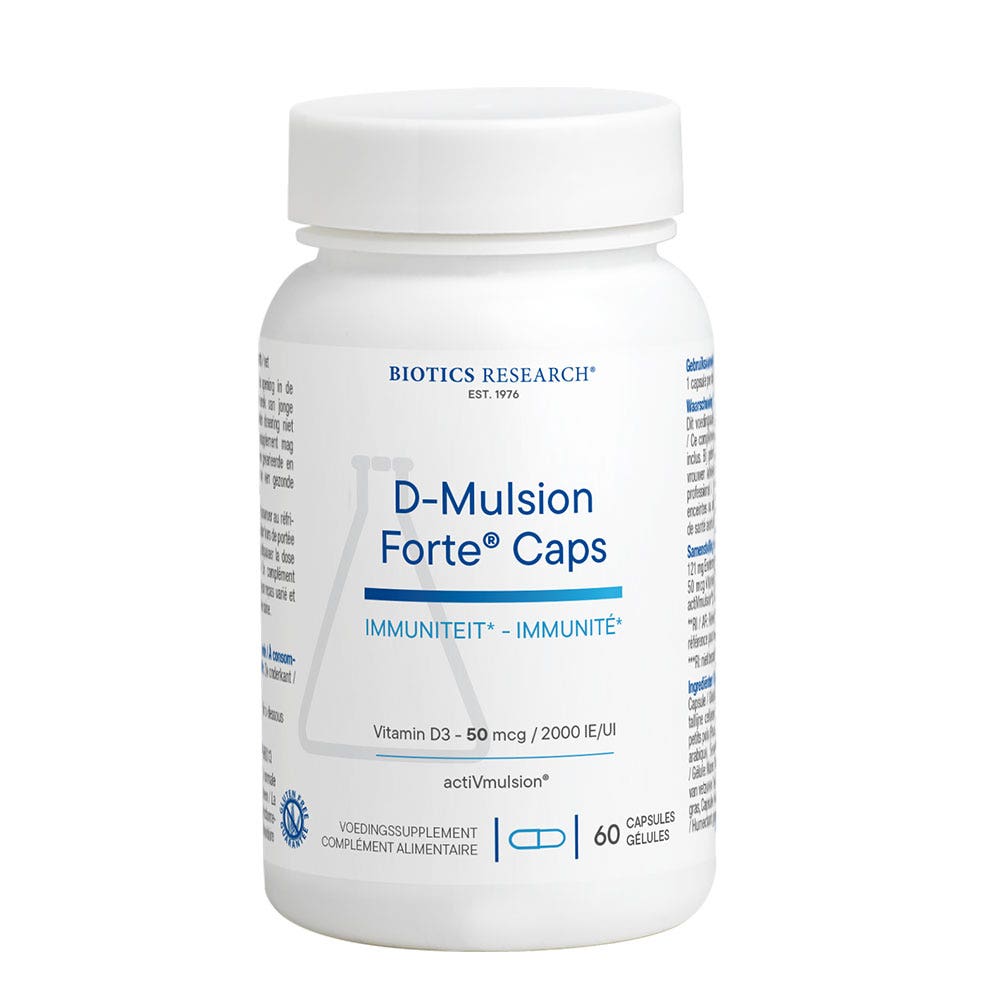 Biotics Research D-Mulsione Forte 60 capsule