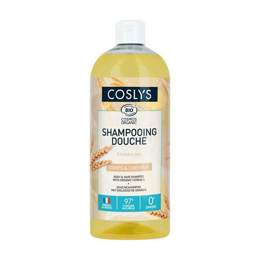 Coslys Shampoo doccia biologico Corpo e Capelli 1L