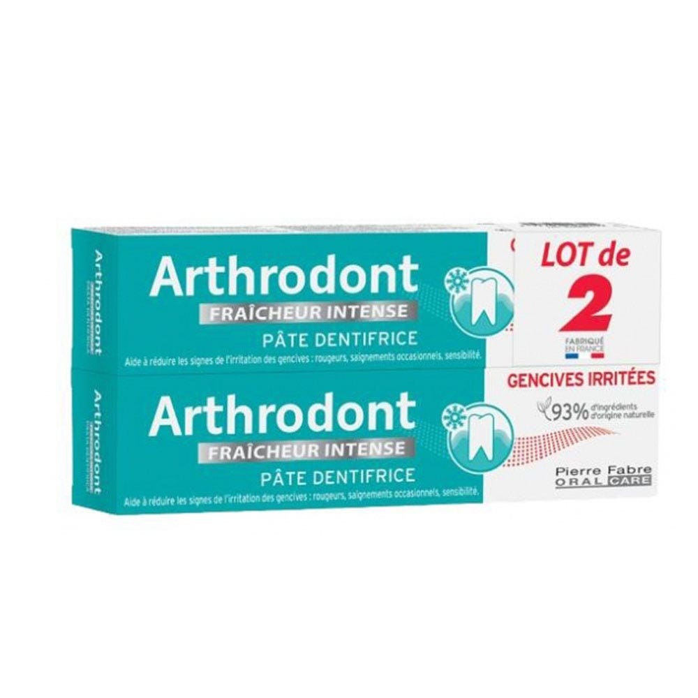 Arthrodont Dentifricio Fresco Intenso 2x75ml