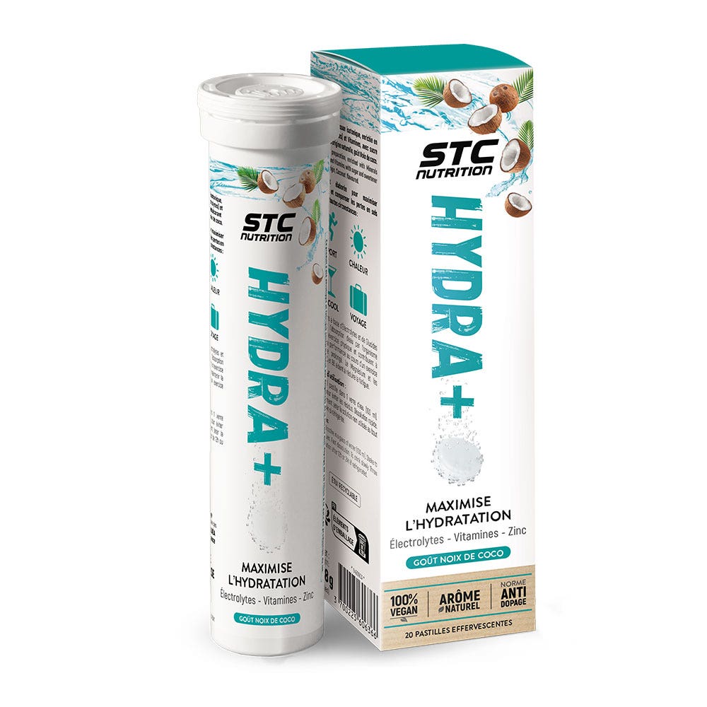 Stc Nutrition Hydra+ Aroma di Cocco 20 Pastiglie effervescenti