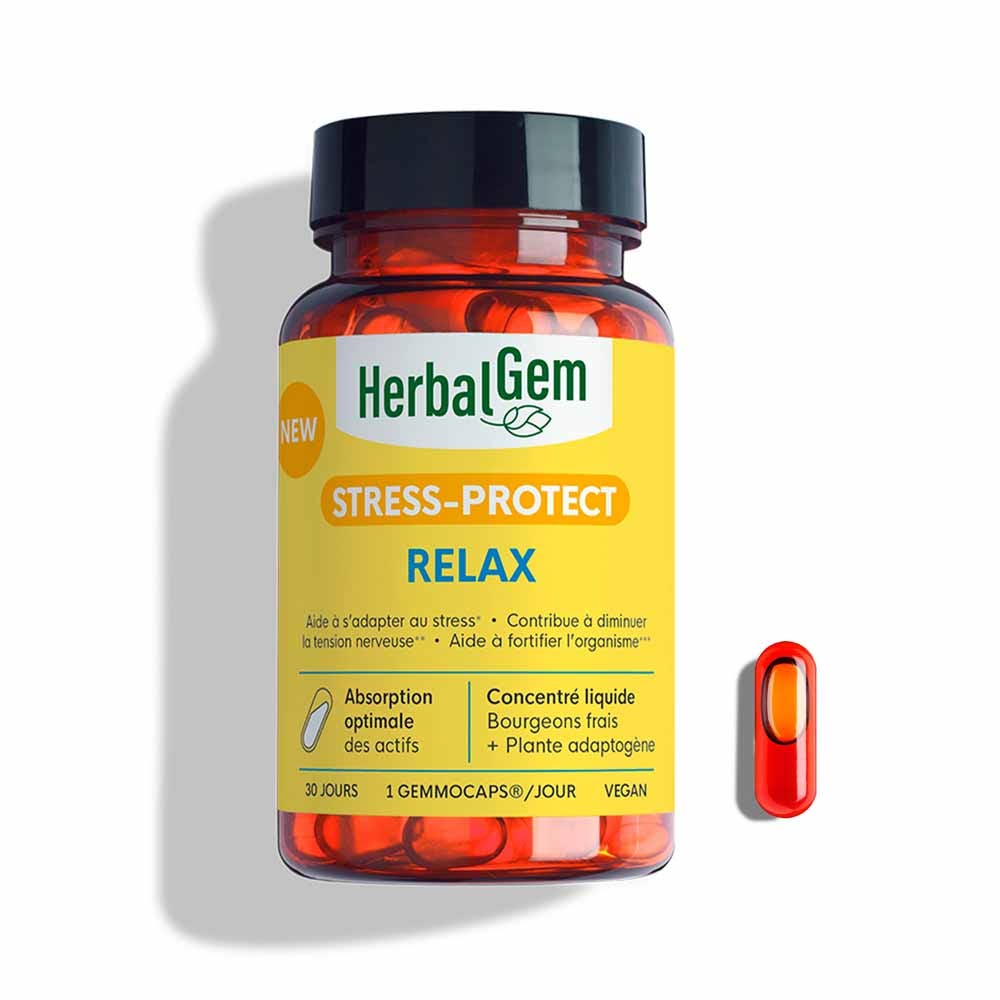 Herbalgem Gemmocaps Protect Rilassarsi Tensione nervosa 30 capsule