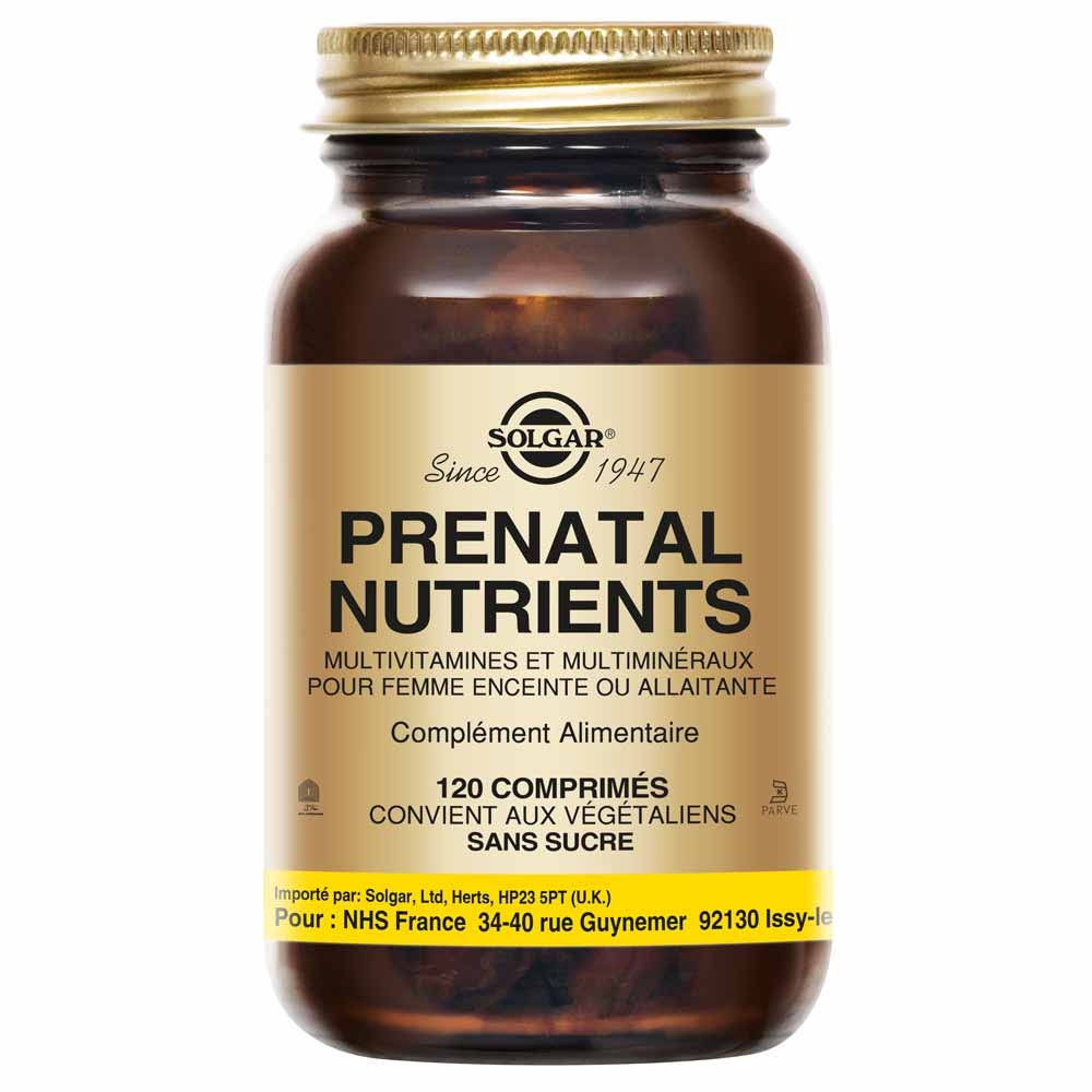 Solgar Nutrienti prenatali sonno e stanchezza 120 compresse