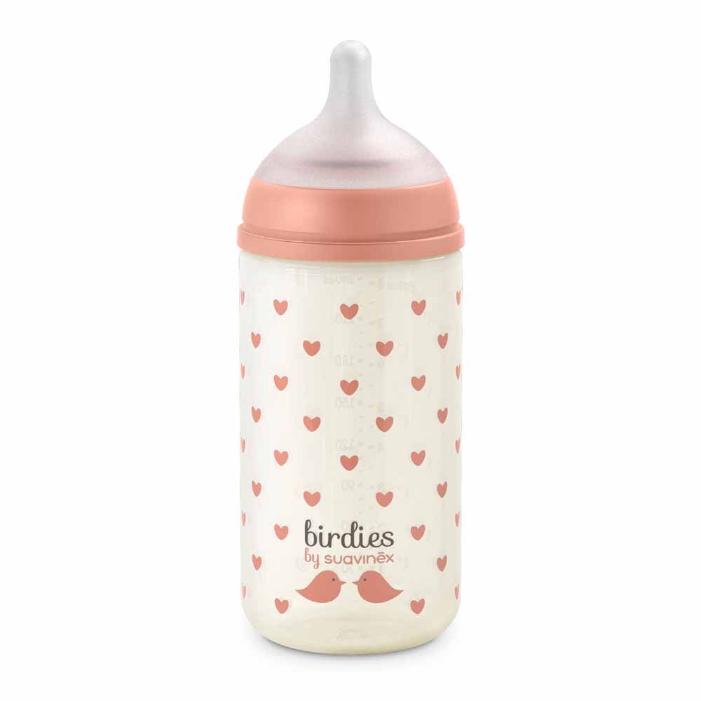 Suavinex SxPro Biberon di vetro 3 mesi e più 240 ml