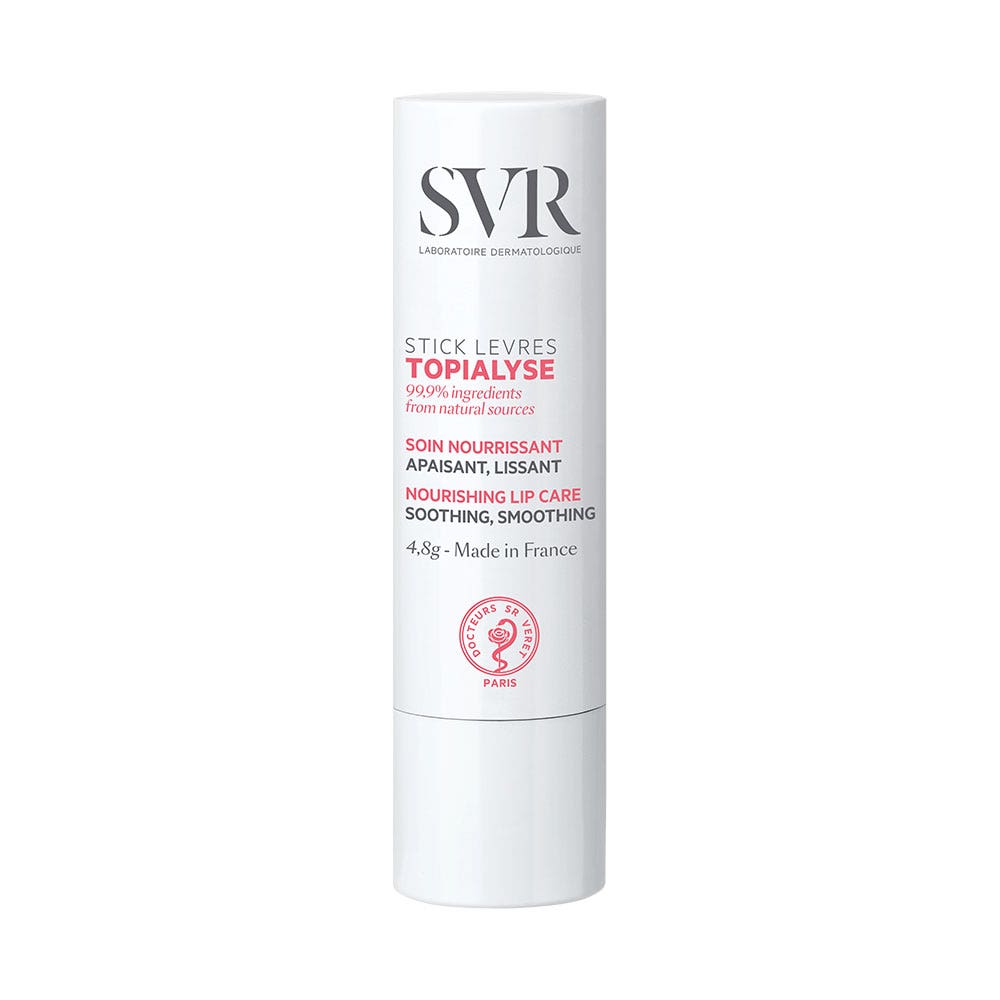 Svr Topialyse Stick Labbra Trattamento nutriente Apaisant, Lissant 4.8g