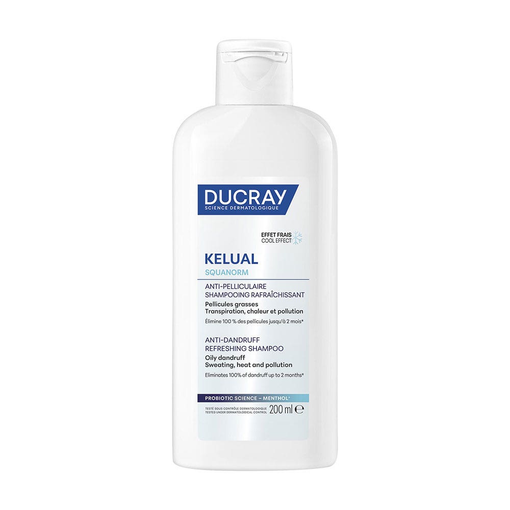 Ducray Kelual Squanorm Shampoo rinfrescante antiforfora 200 ml