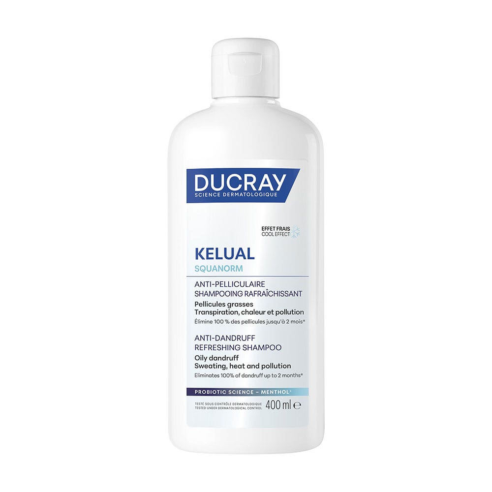 Ducray Kelual Squanorm Shampoo rinfrescante antiforfora 400 ml