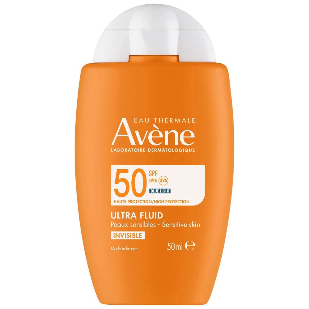 Avène Solari Ultra Fluido SPF50 UVB UVA Luce blu 50ml