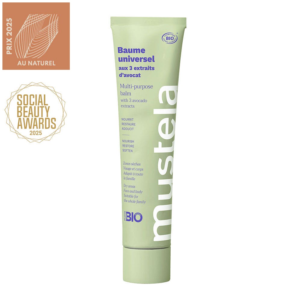 Mustela Balsamo universale con 3 estratti di avocado biologico 75ml