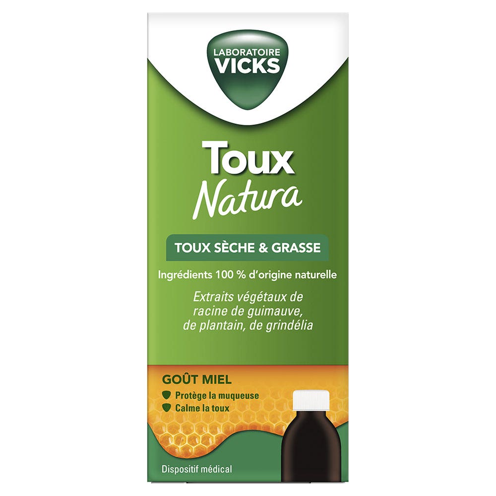 Vicks Natura Sciroppo per la tosse secca e stizzosa 140 ml