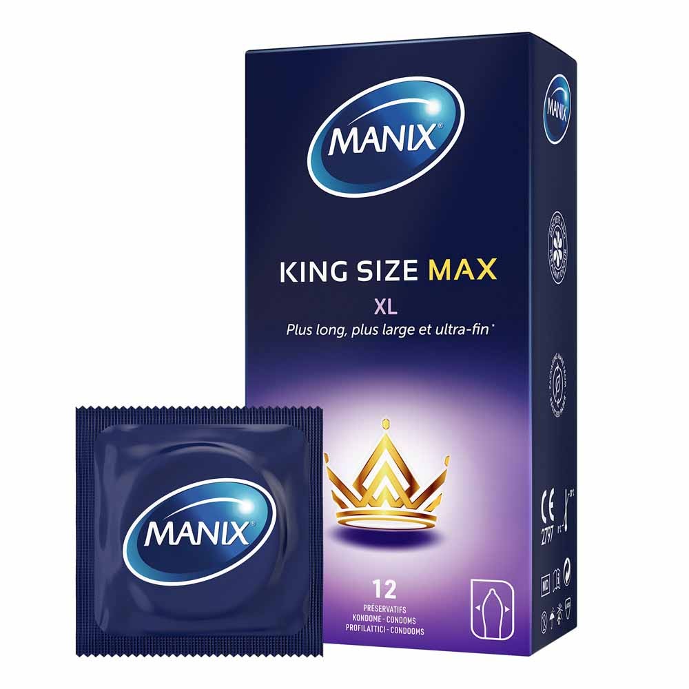 Manix Preservativi Maximum Comfort King Size x12