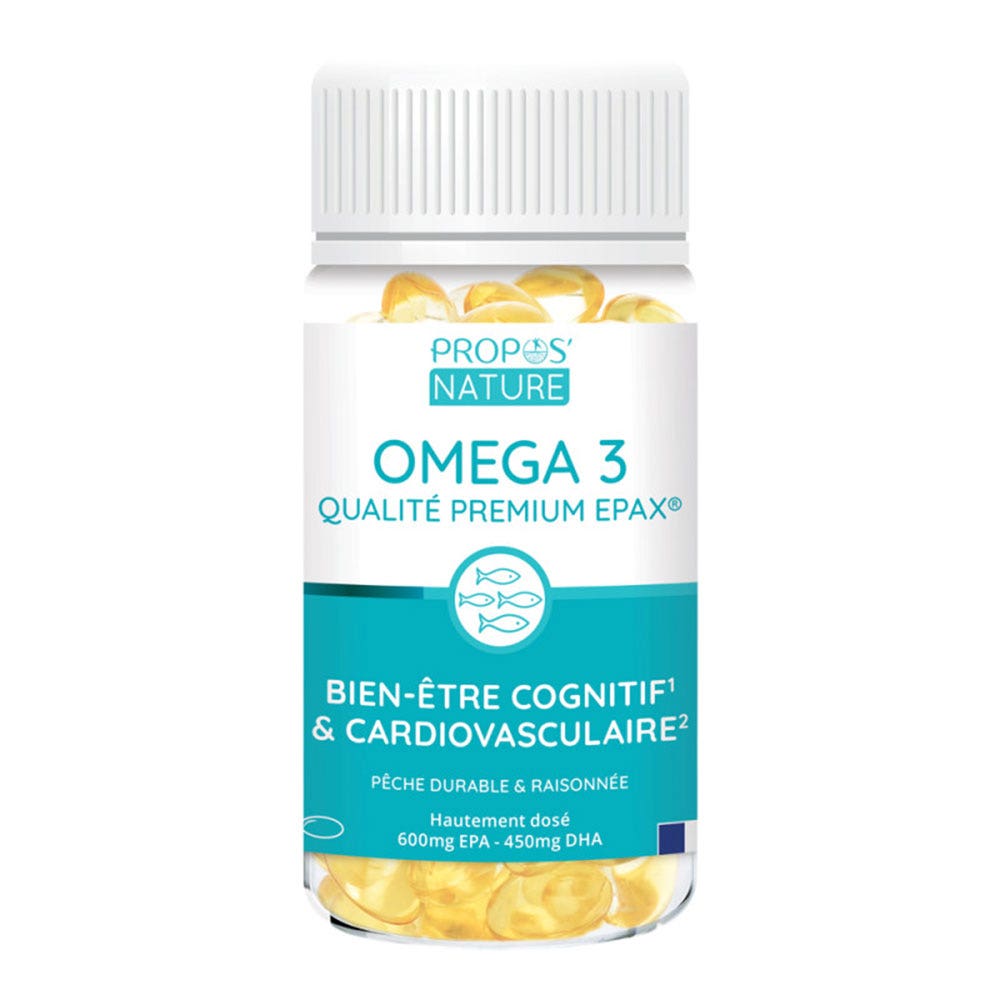 Propos'Nature Omega 3 qualità Premium EPAX 60 capsule