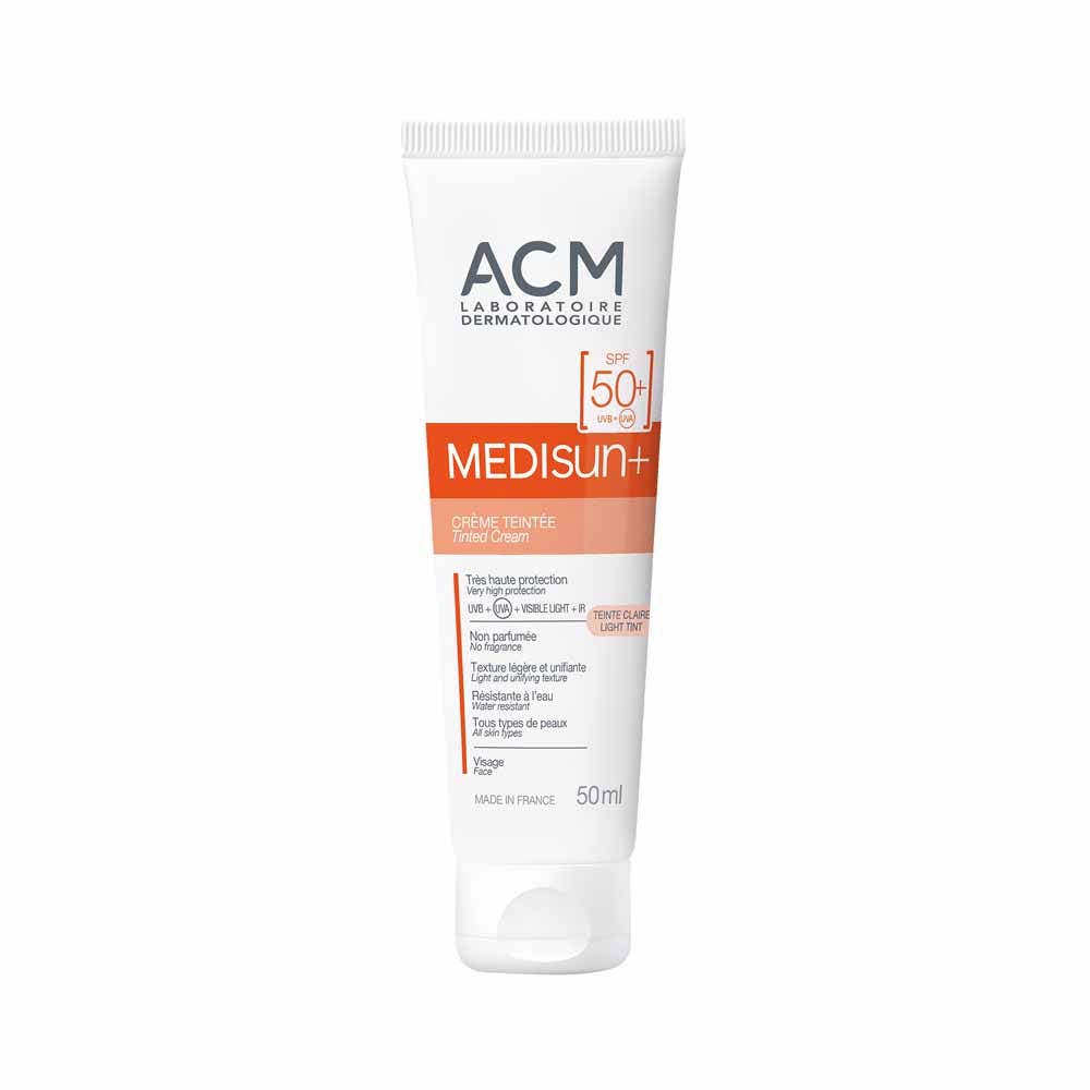 Acm Medisun+ Crema colorata SPF50+ -Teinte Claire 40 ml