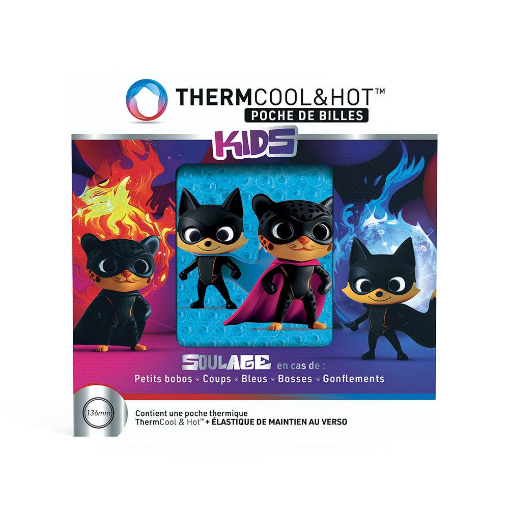 Bausch&Lomb ThermCool&Hot Tasca portapalloni Kids Heroes 1 tasca