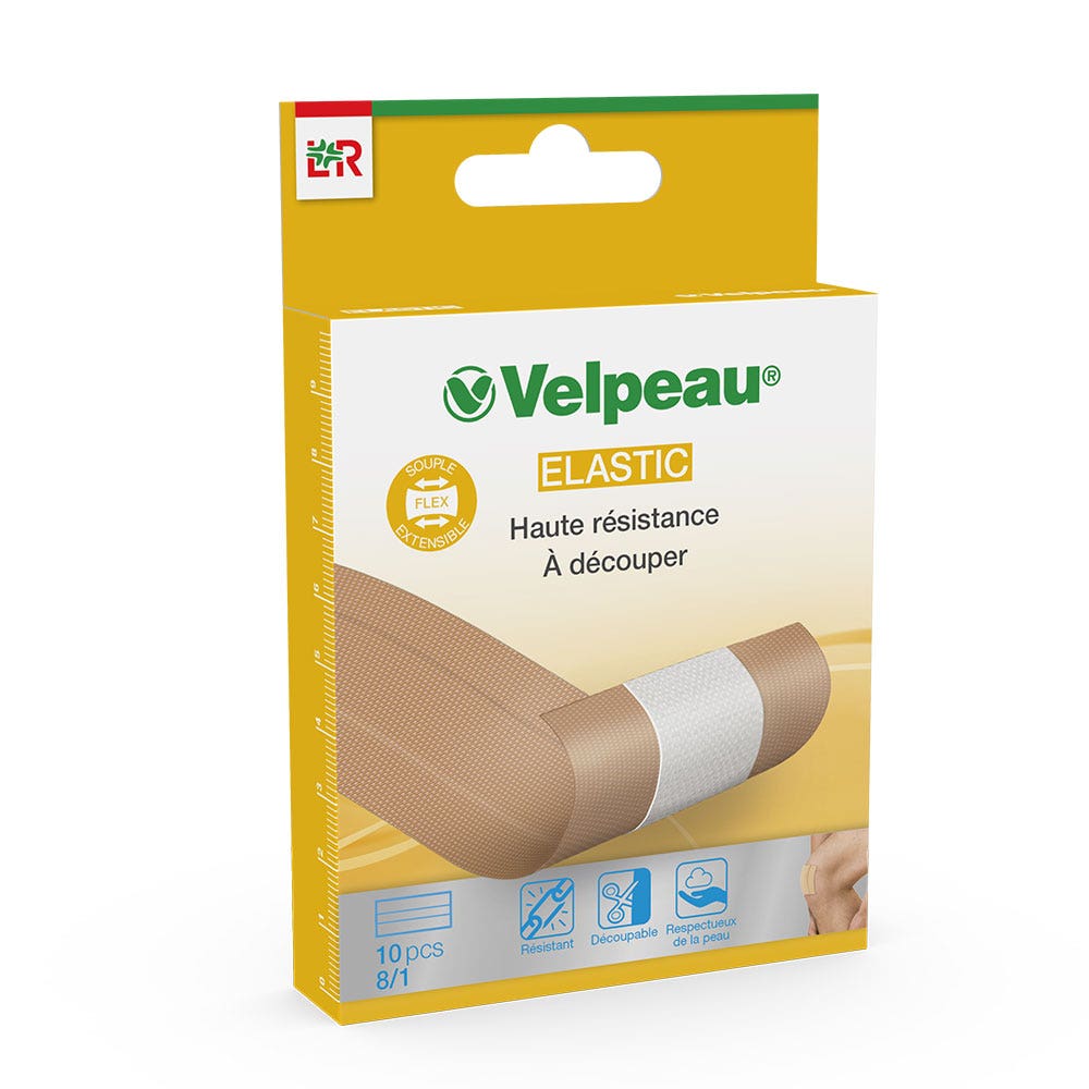 Lohmann Rauscher Velpeau Bendaggi elastici da taglio larghezza 8 cm x10