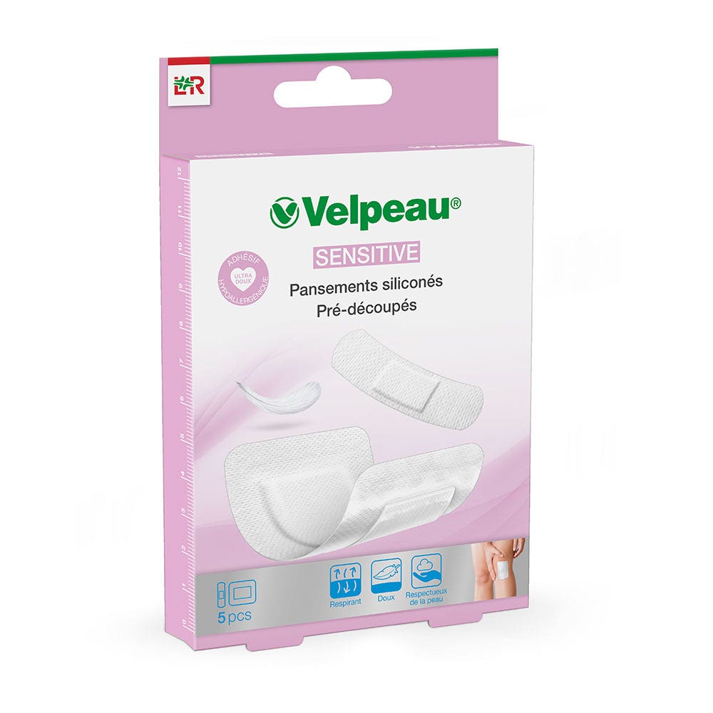 Lohmann Rauscher Velpeau Medicazioni in silicone Sensitive x5