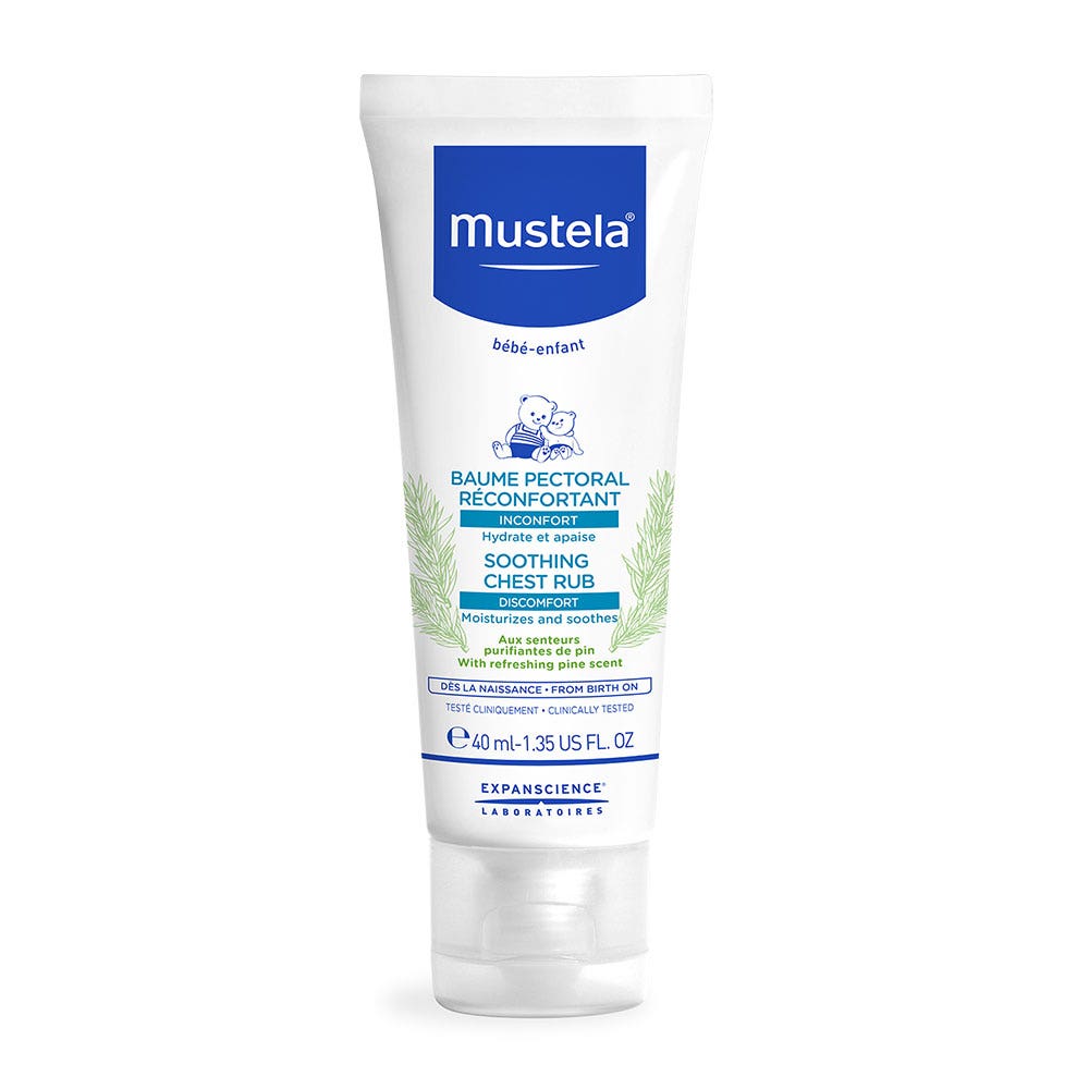 Mustela Balsamo pettorale lenitivo fin dalla nascita 40 ml