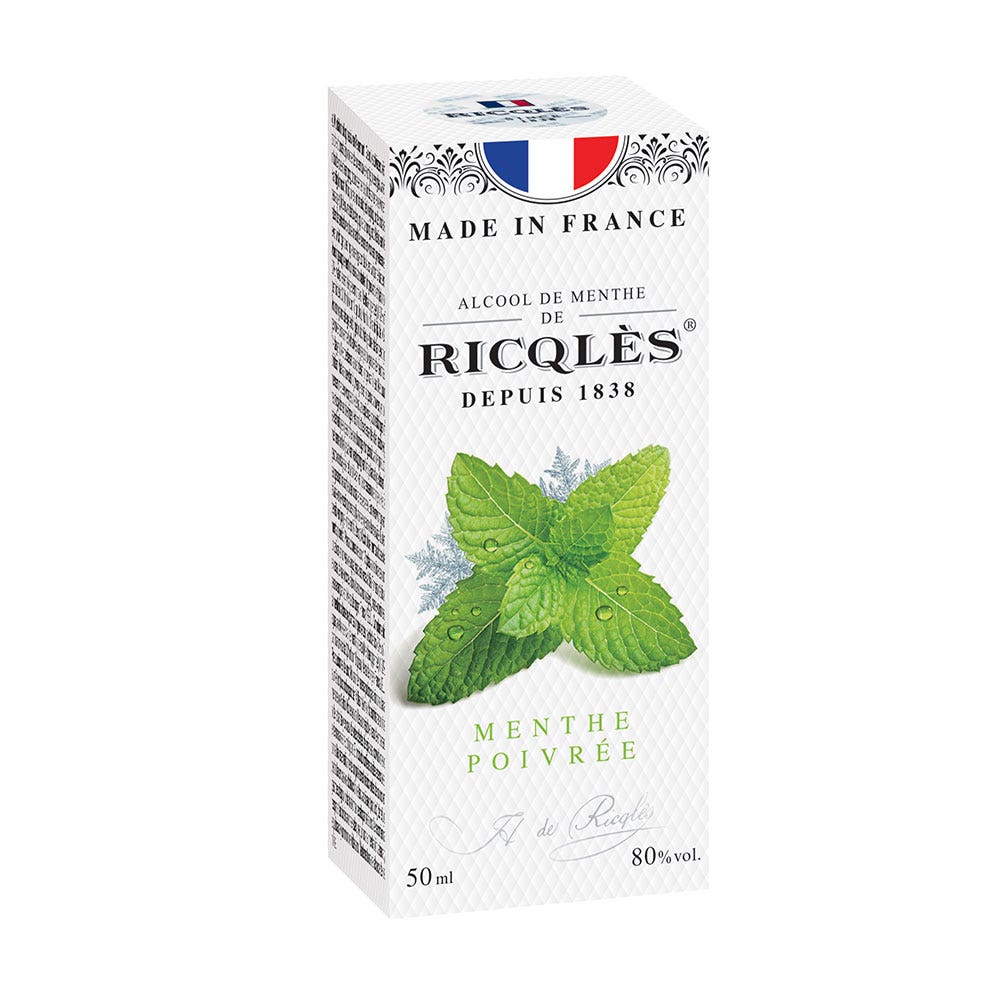 Ricqles Alcool di menta 50 ml