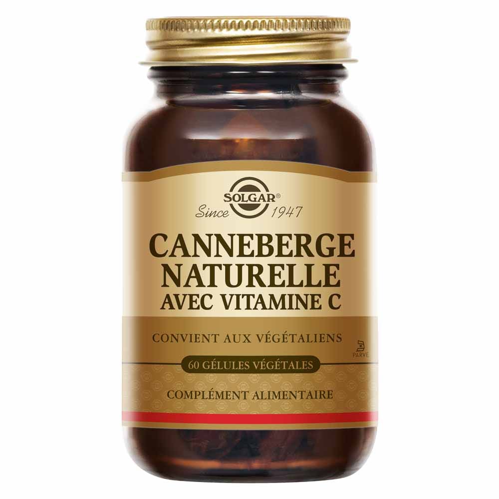 Solgar Mirtillo rosso naturale 400 mg per apparato genito-urinario e difese immunitarie 60 capsule vegetali