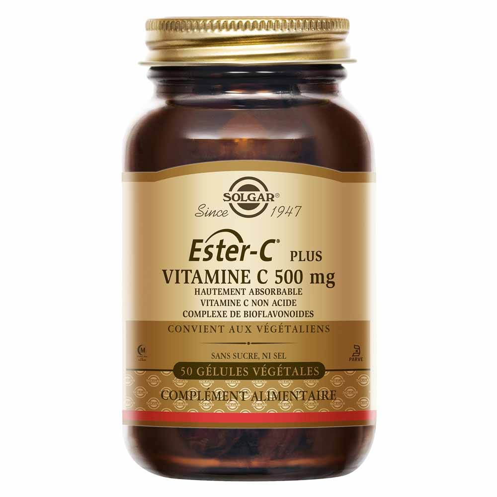 Solgar Ester-C® Plus 500 mg per le difese immunitarie 50 capsule vegetali