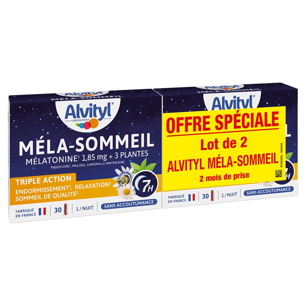 Alvityl Méla-Sommeil 2x30 capsule vegetali