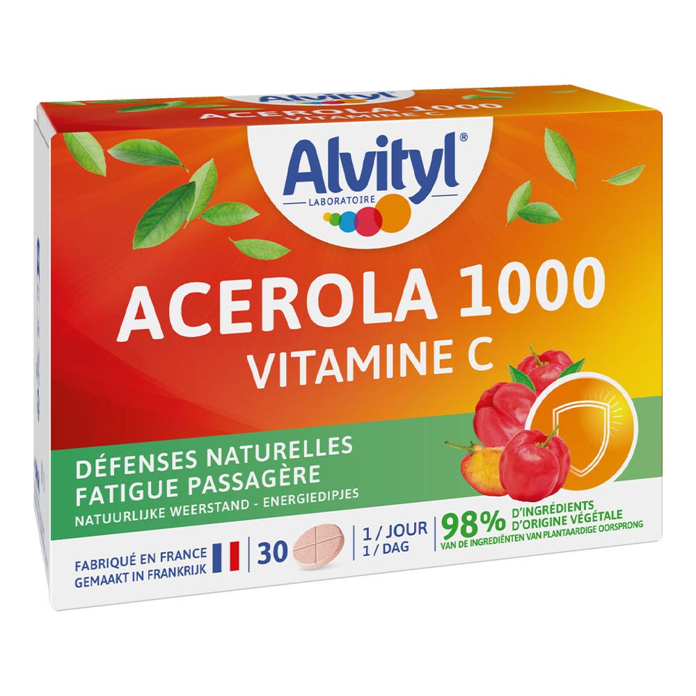 Alvityl Acerola 1000 vitamina C per le difese immunitarie 30 compresse N.A