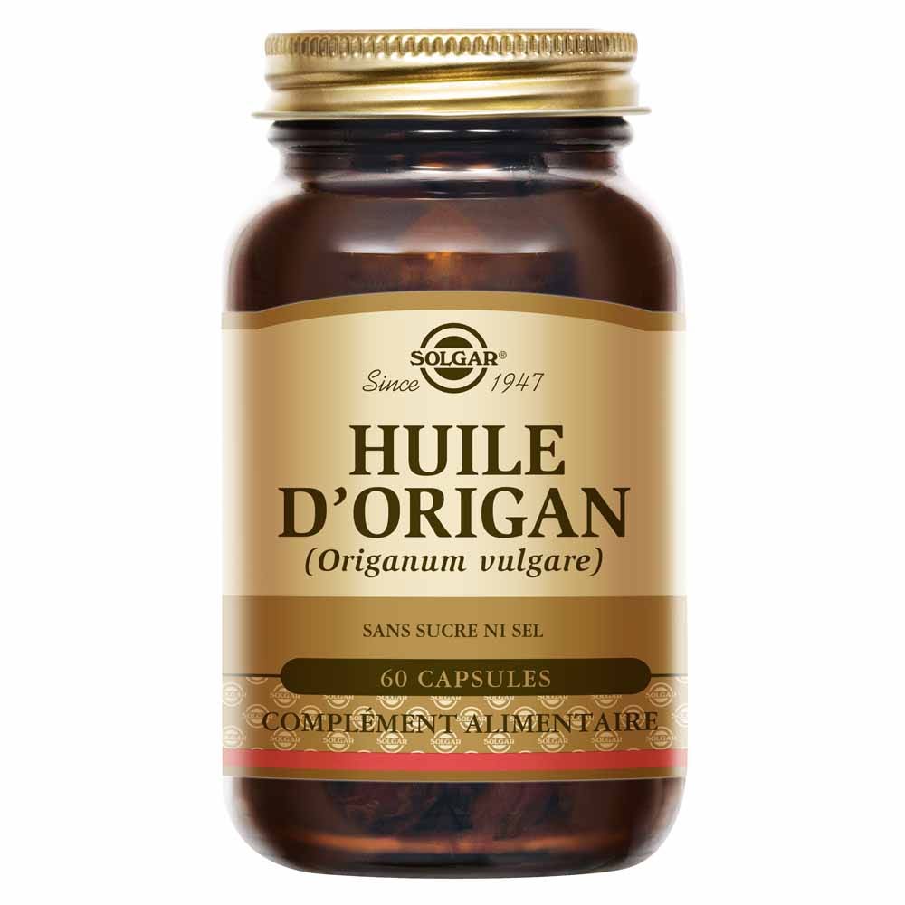 Solgar Olio di origano per difese immunitarie e digestione 60 capsule