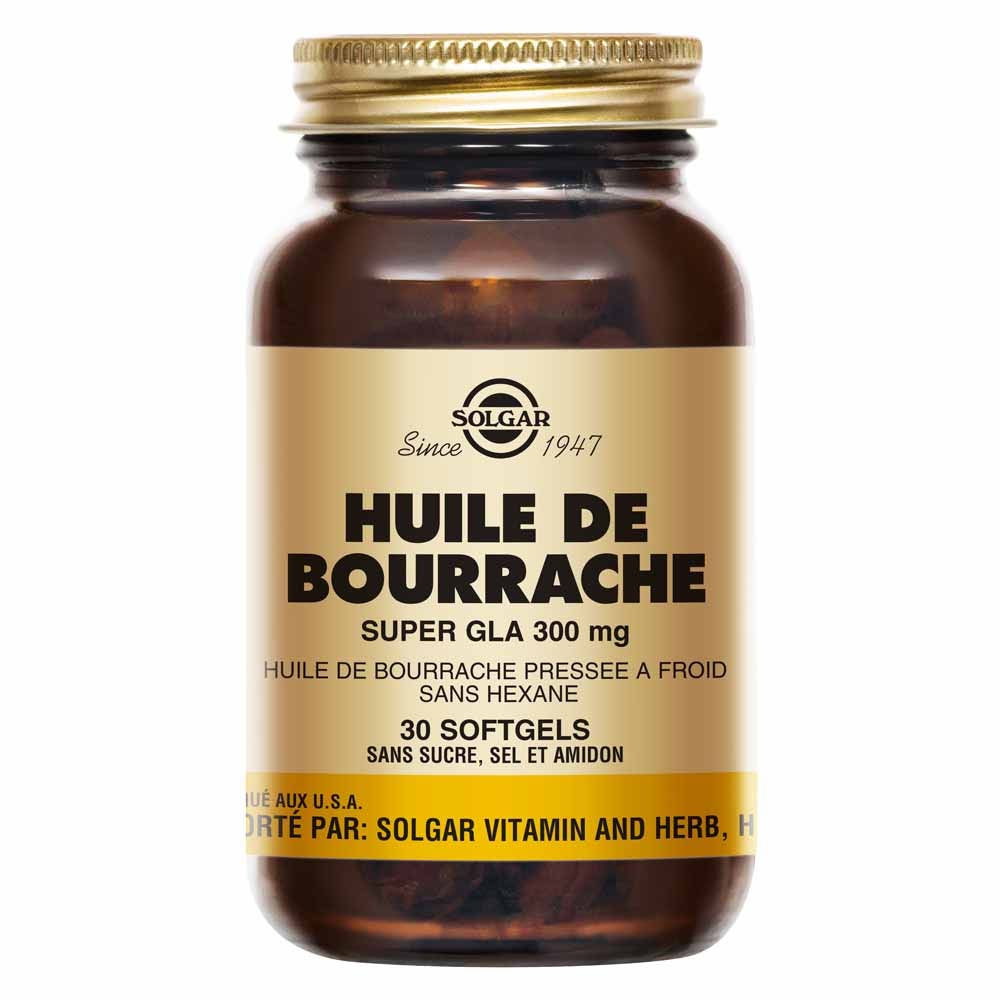 Solgar Olio di borragine 1300 mg per pelle capelli e unghie 30 capsule