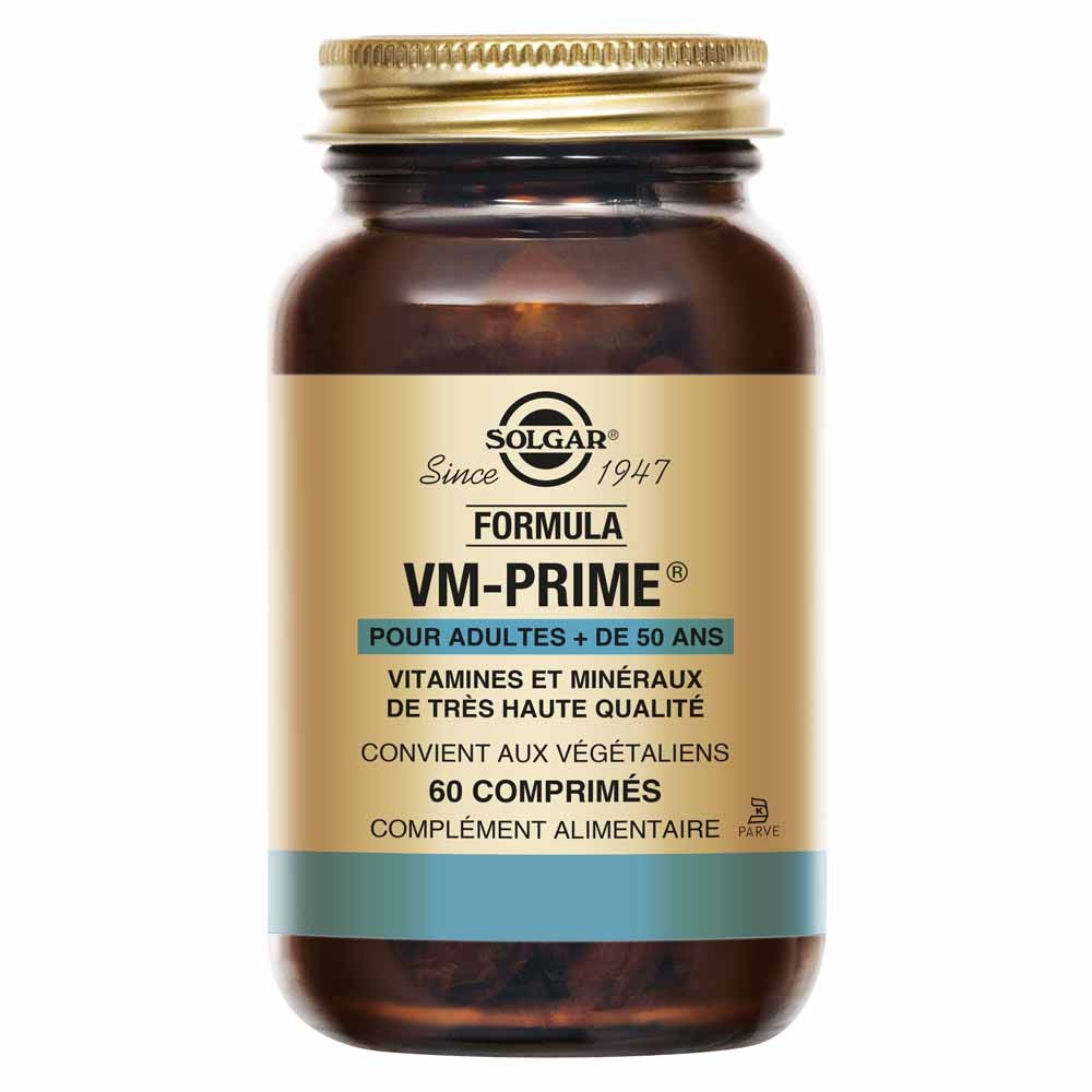 Solgar VM Prime per vitalità e benessere generale 60 compresse