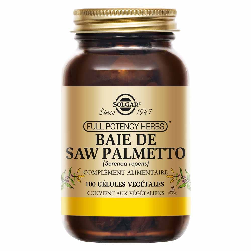 Solgar Palmetto segato per apparato genito-urinario e difese immunitarie 100 capsule
