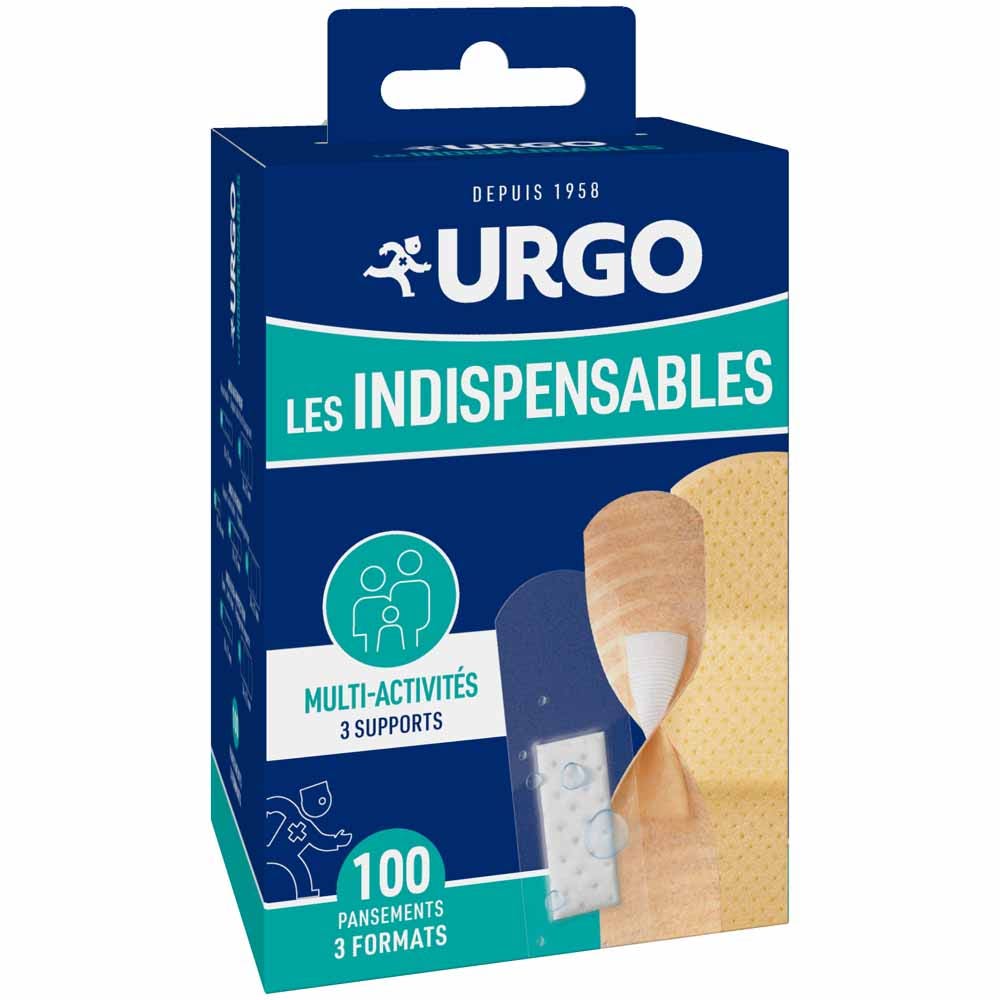 Urgo Indispensabili 3 formati 100 Medicazioni