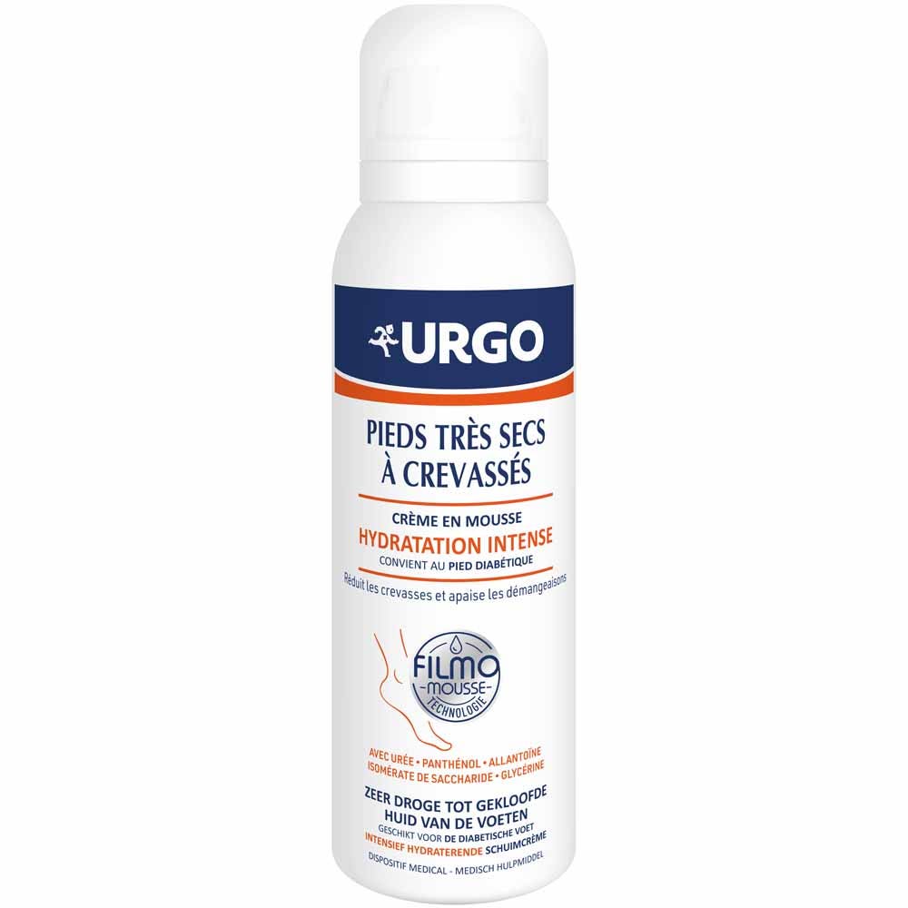 Urgo Crema schiumogena per piedi molto secchi o screpolati 125 ml