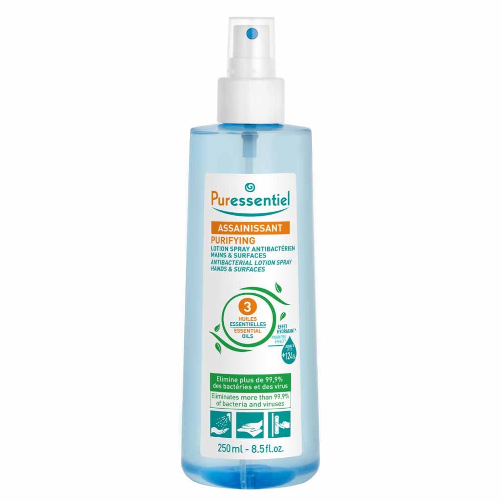 Puressentiel Purificante Lozione spray antibatterica per mani e superfici 250ml