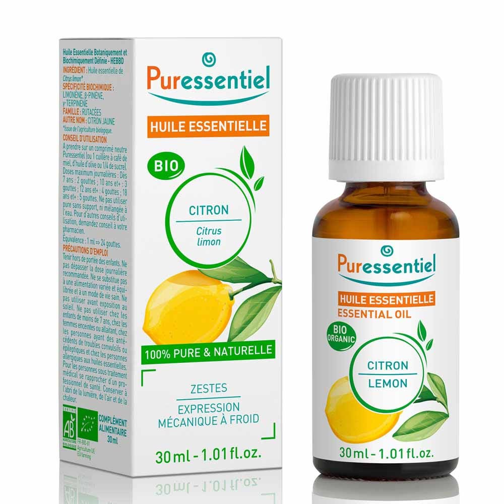Puressentiel Oli essenziali Limone biologico 30ml