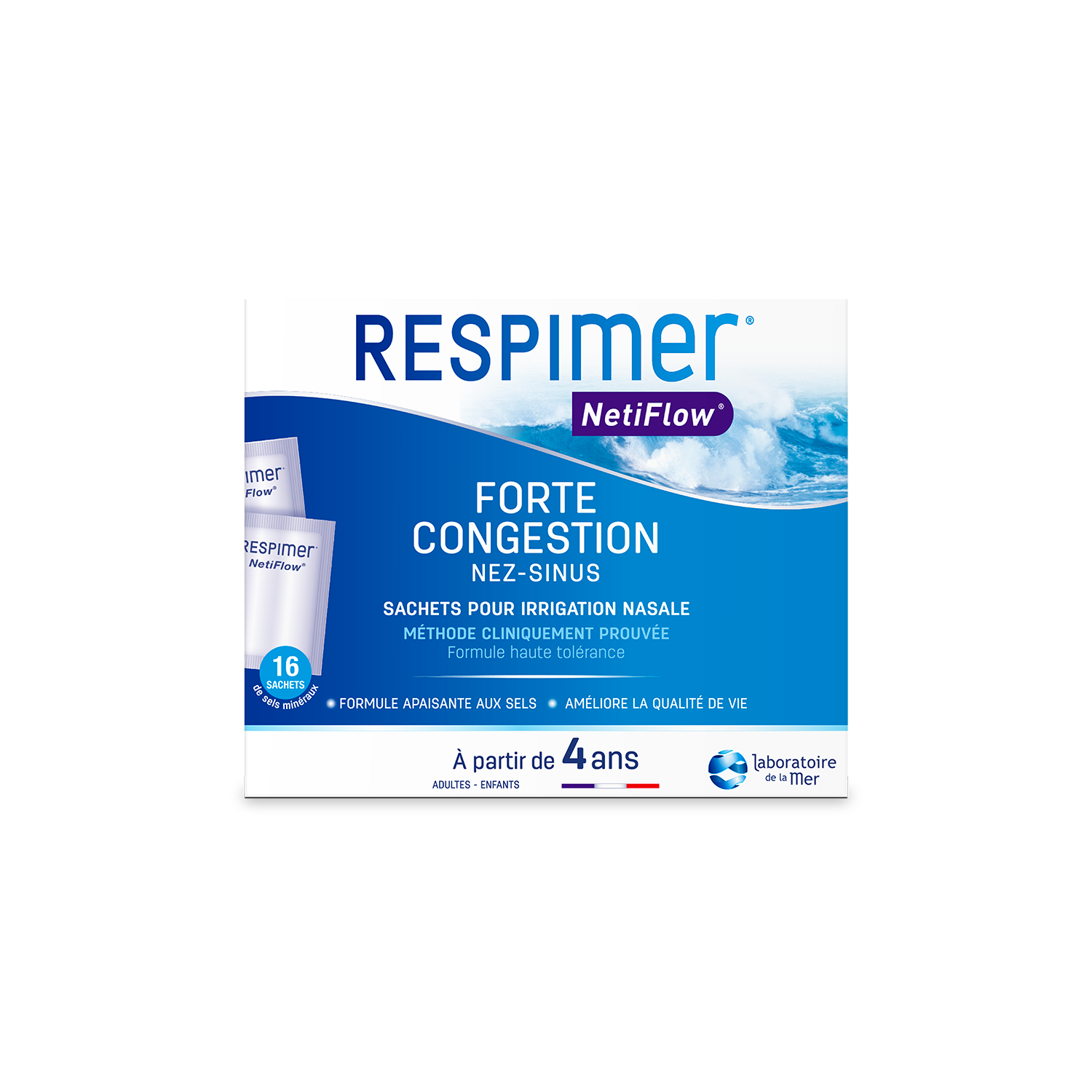 Respimer Bustine per irrigazione nasale Netiflow x30
