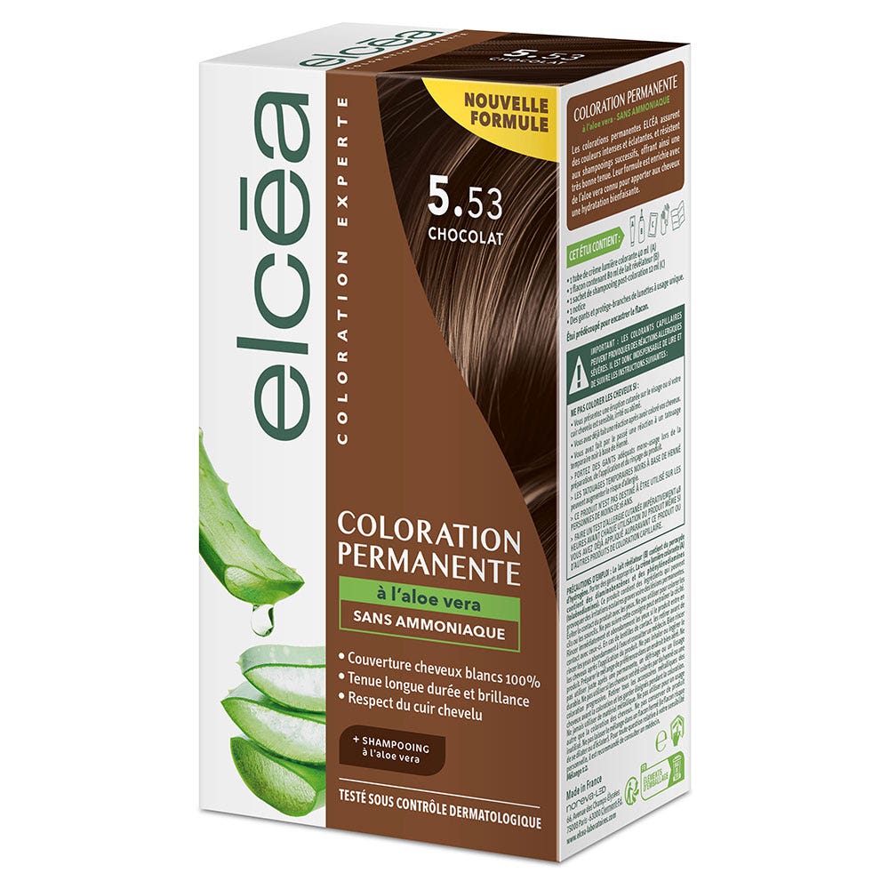 Elcea Colore permanente colore e trattamento rivitalizzante 140 ml