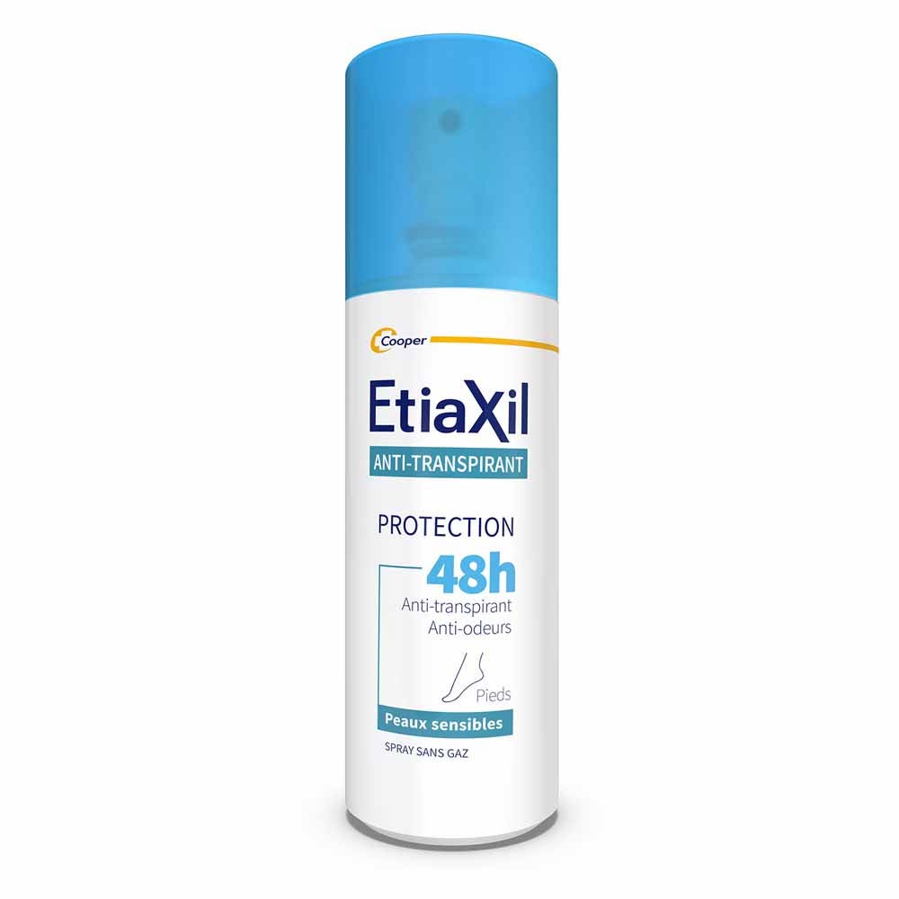 Etiaxil Anti-traspirante Deodorante piedi protezione 48h per pelli sensibili 100 ml