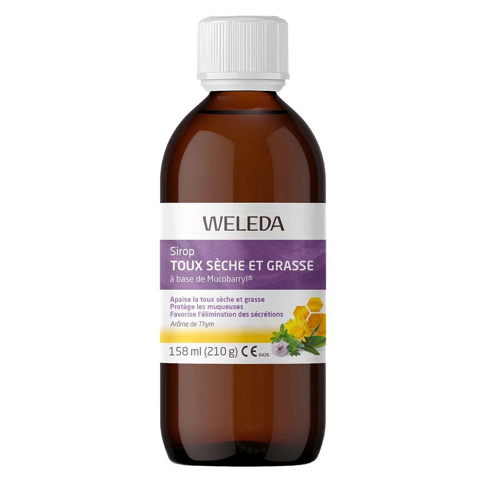 Weleda Sciroppo per la tosse secca e il mal di petto 158 ml