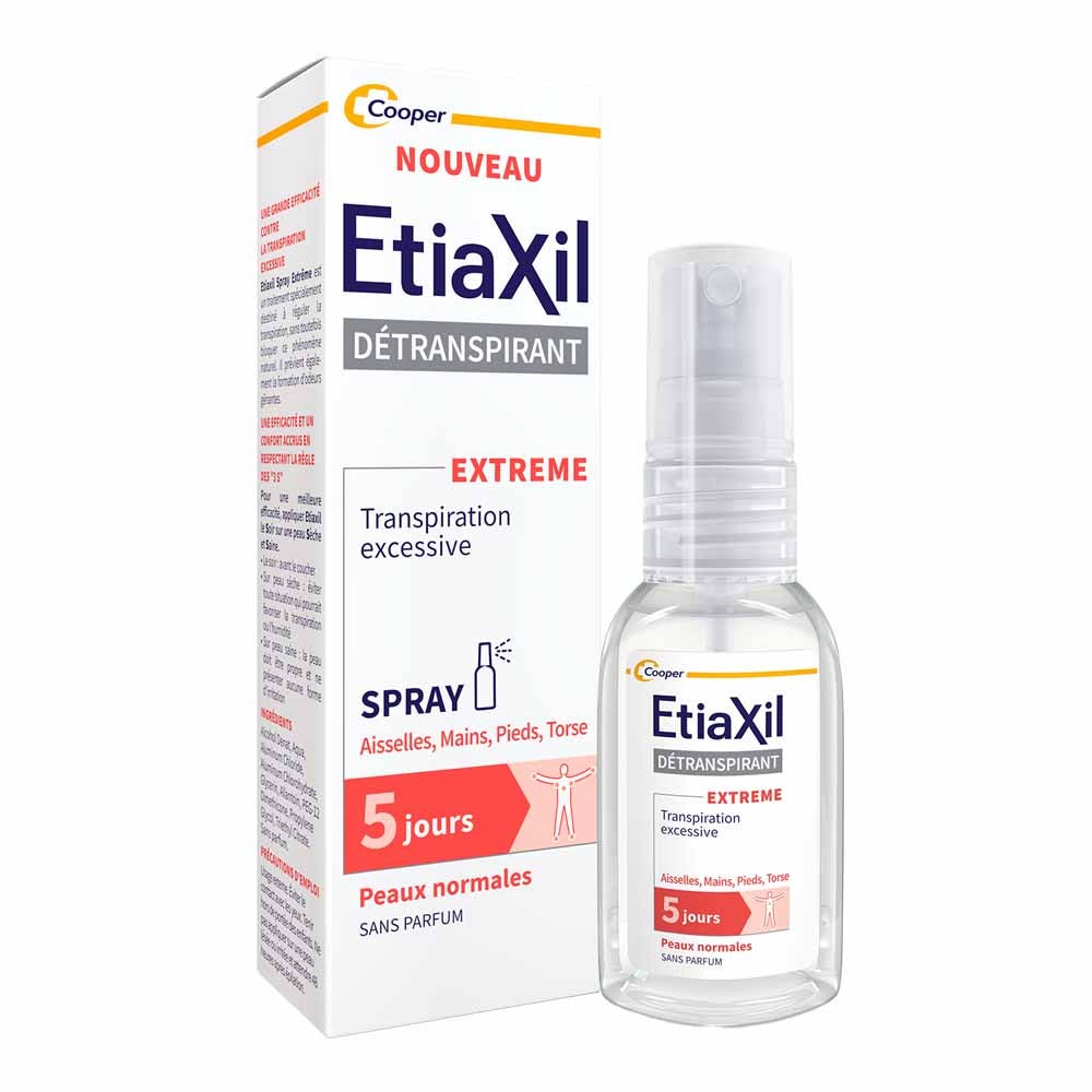 Etiaxil Detraspirante Deodorante spray lunga durata 5 giorni 30 ml
