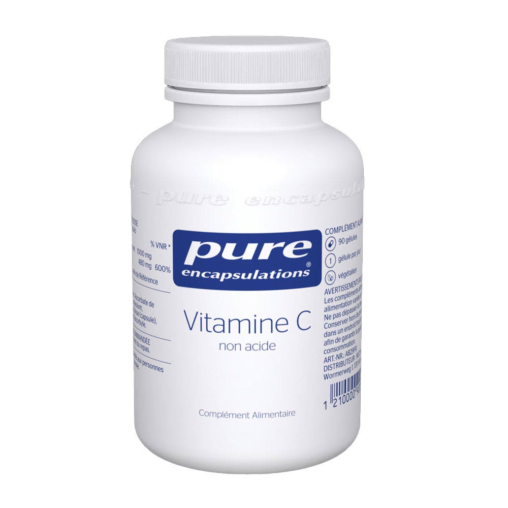 Pure Encapsulations Vitamina C non acida 90 capsule