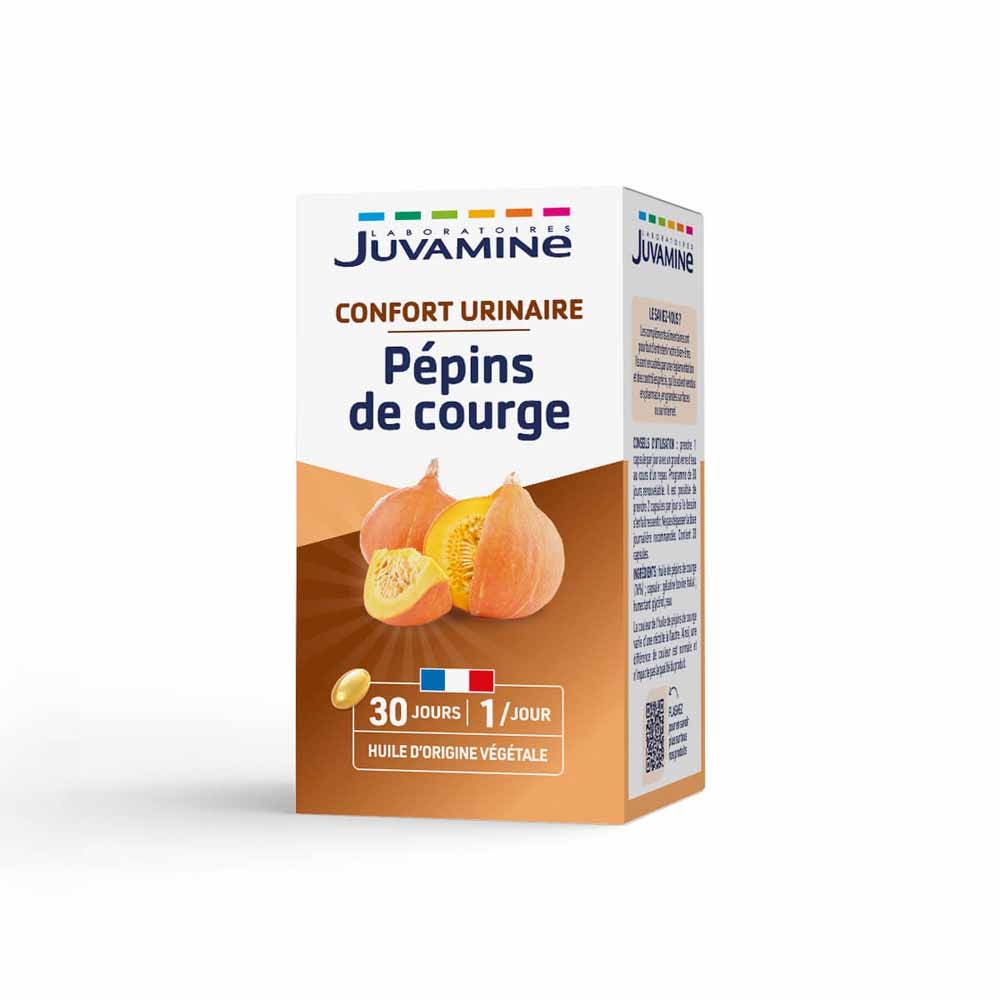 Juvamine Semi di zucca Comfort urinario maschile 30 capsule