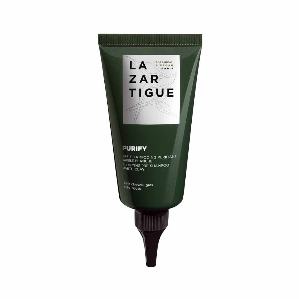 Lazartigue Purify Trattamento pre-shampoo purificante con argilla bianca 75 ml