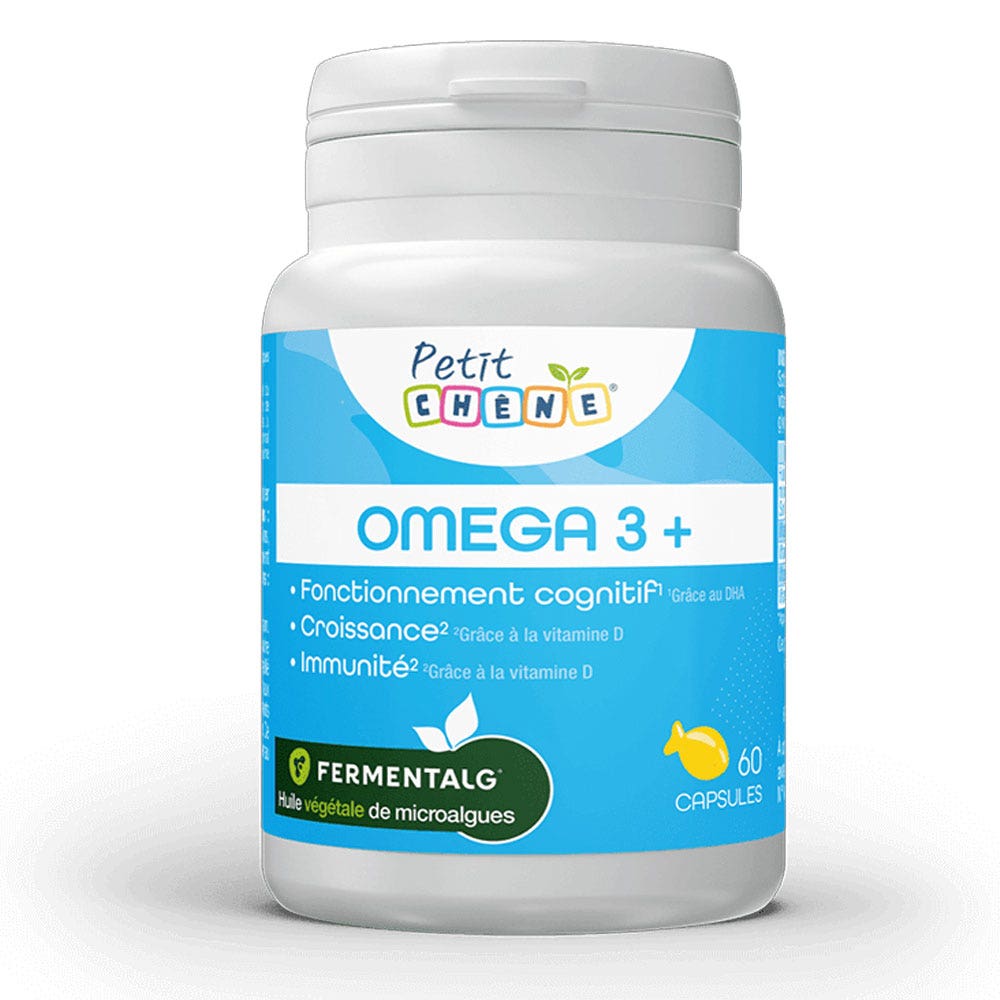 Petit Chêne Oméga 3+ 60 capsules