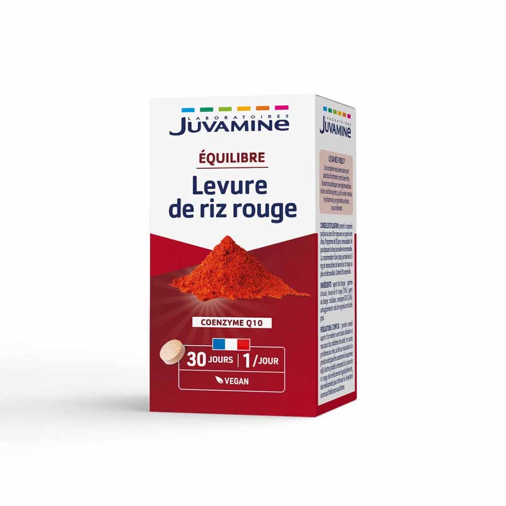 Juvamine Lievito di riso rosso con CoQ10 30 compresse