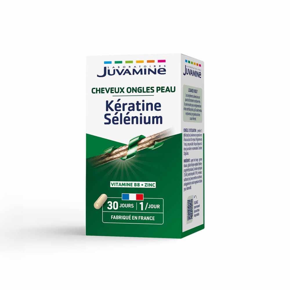 Juvamine Cheratina selenio 30 capsule