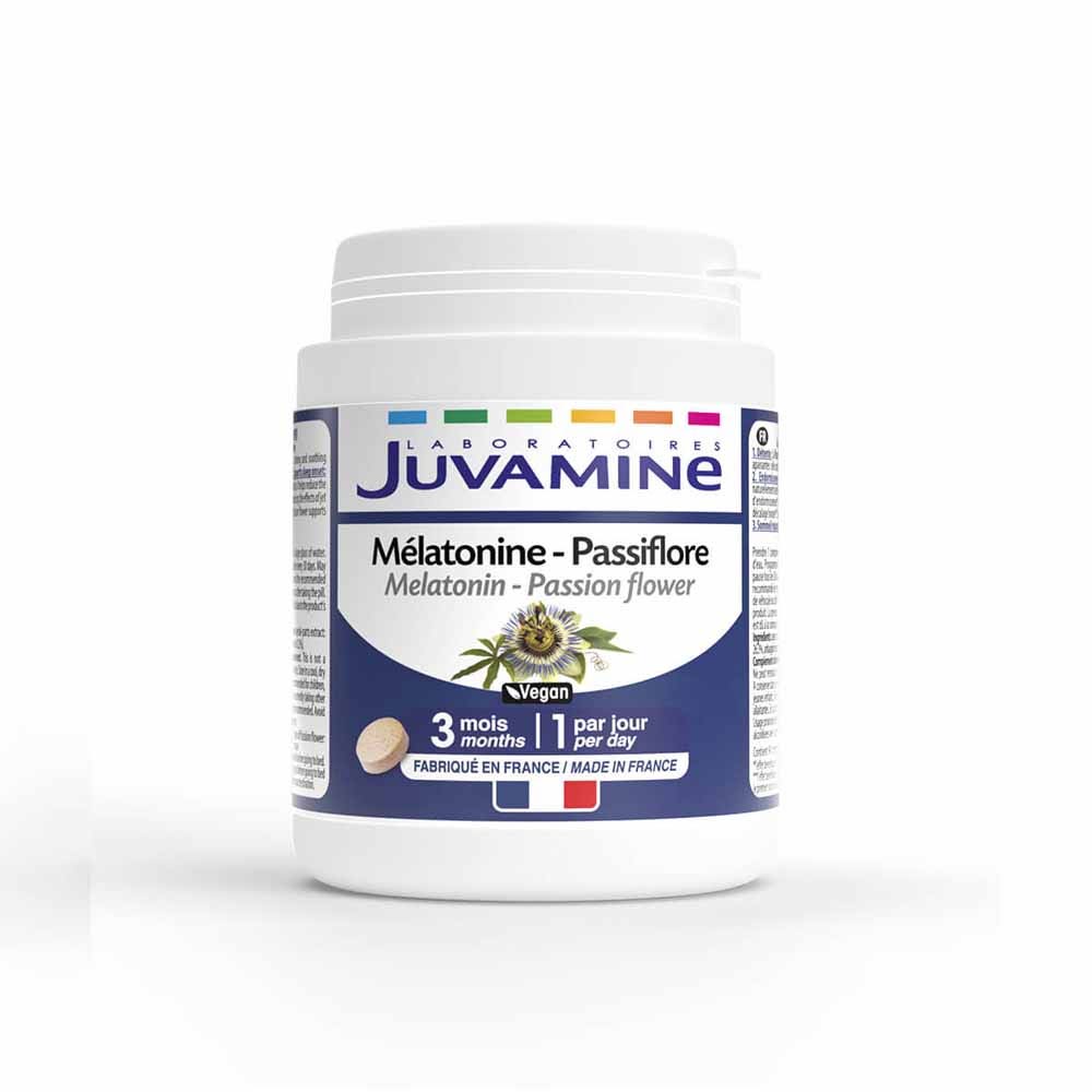 Juvamine Melatonina con passiflora 90 compresse