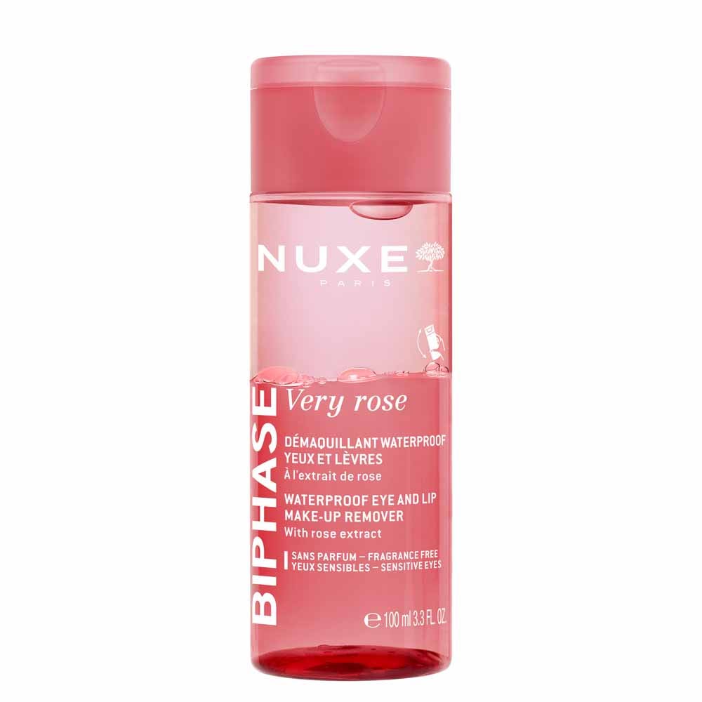 Nuxe Very rose acqua bifase struccante waterproof 100 ml