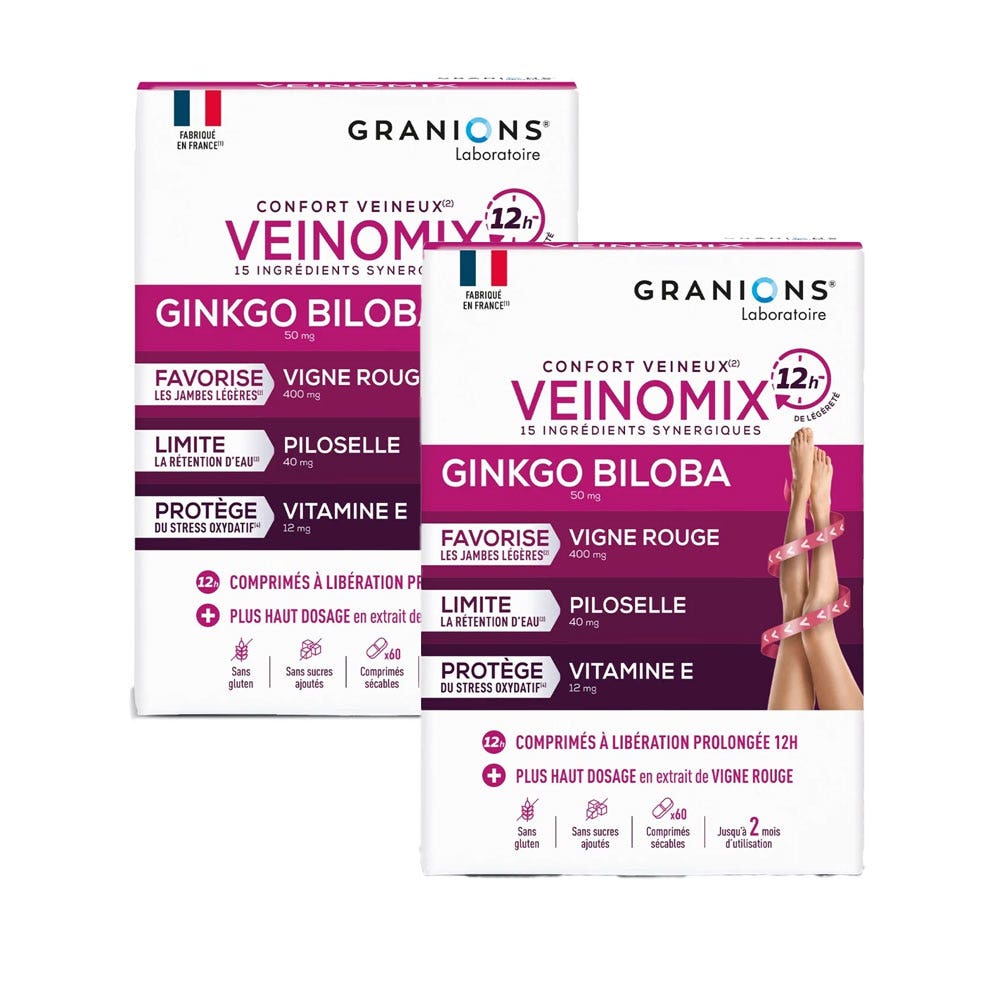 Granions Veinomix 2 x 60 compresse