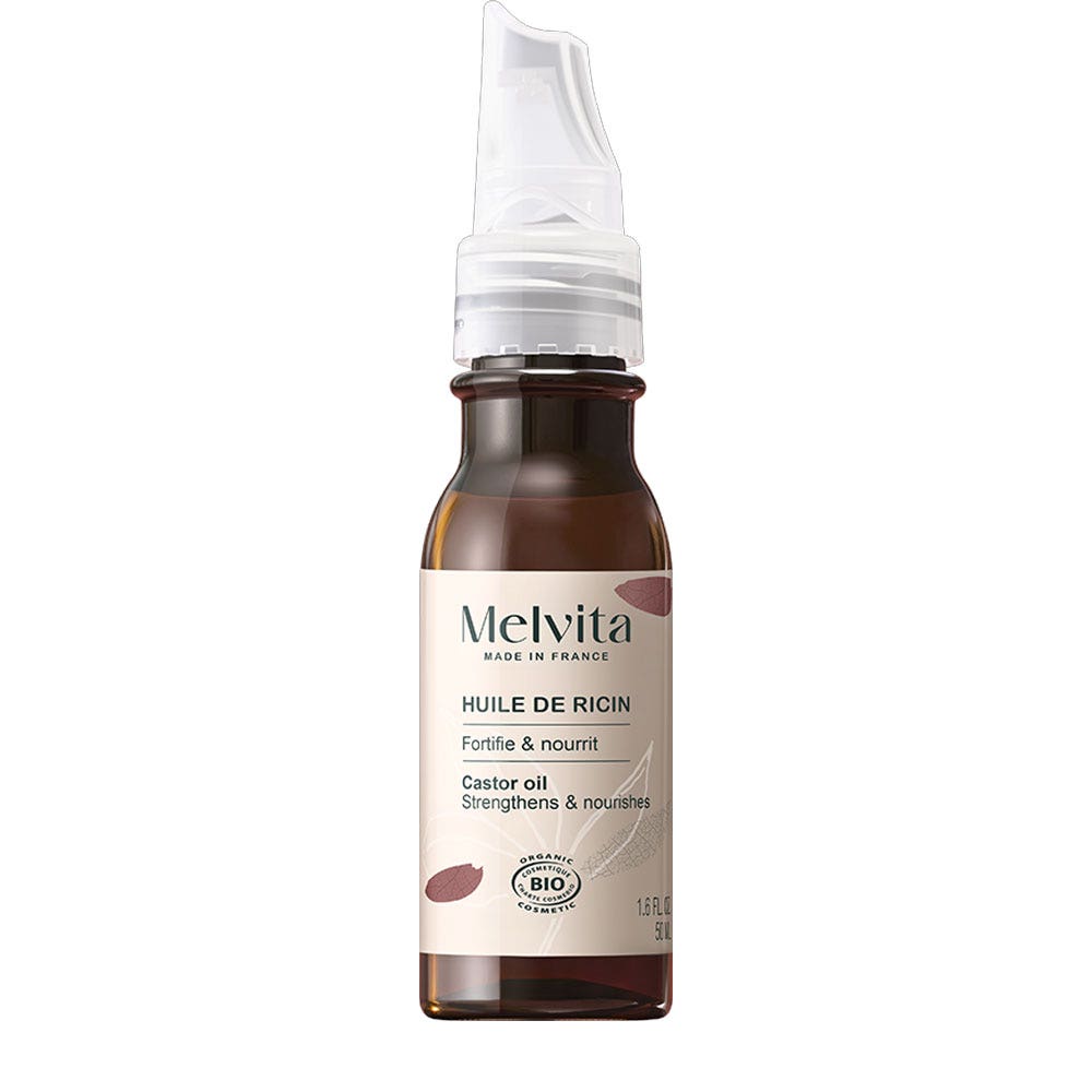 Melvita Huile De Ricin Fortifie & Nourrit Bio 50ml